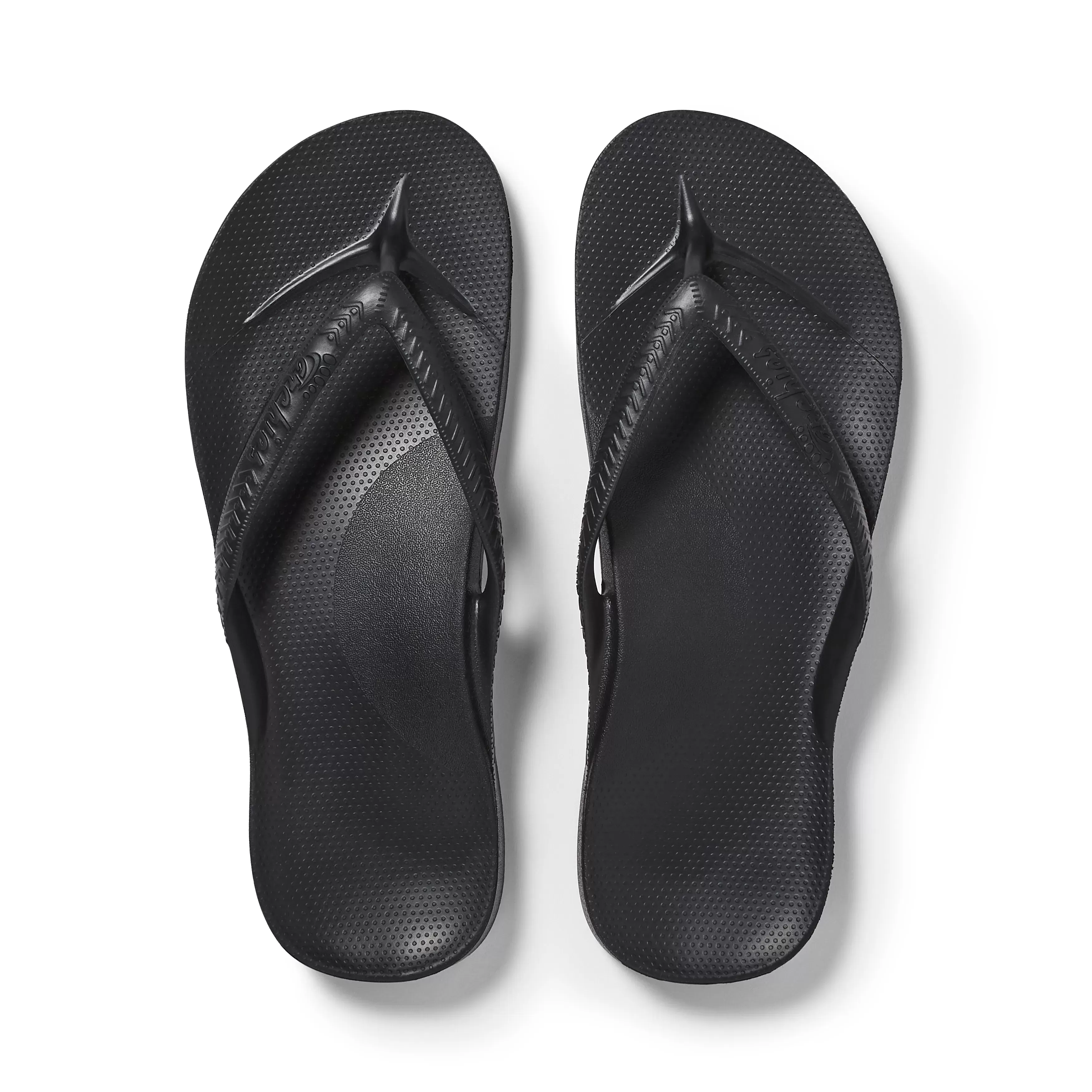 Arch Support Flip Flop - Black